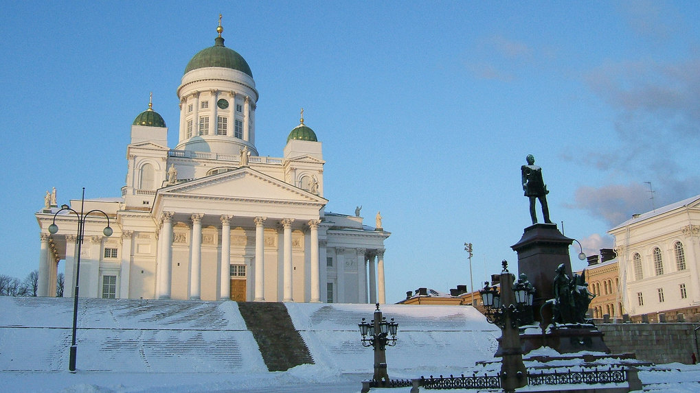 Helsinki Senate square cathedral