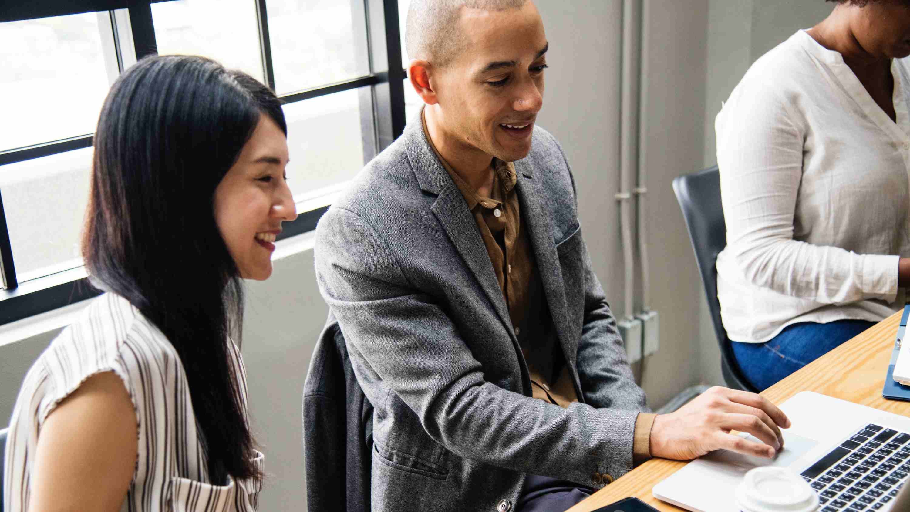 Foreigners office group work