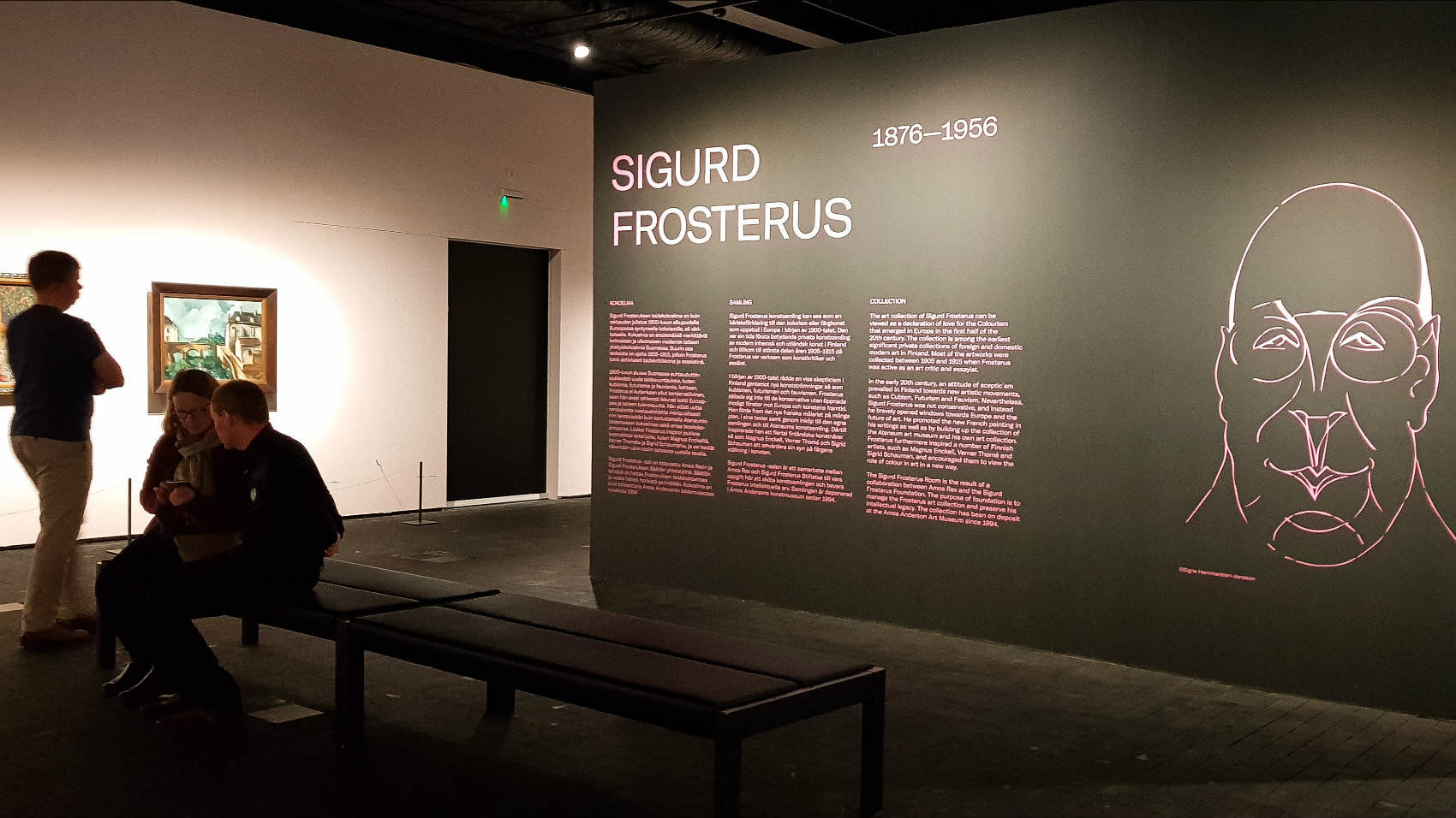 Frosterus Amos Rex exhibition