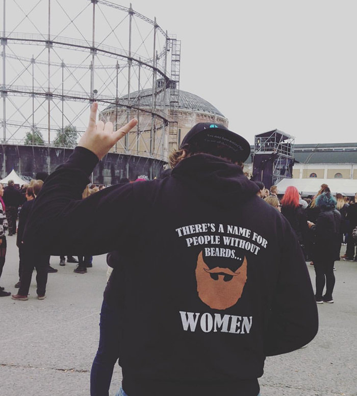 Spectator at Tuska (2015) By Barbara Stojanovic