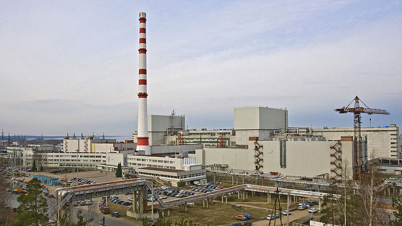 Sosnovy Bor Leningrad nuclear power plant