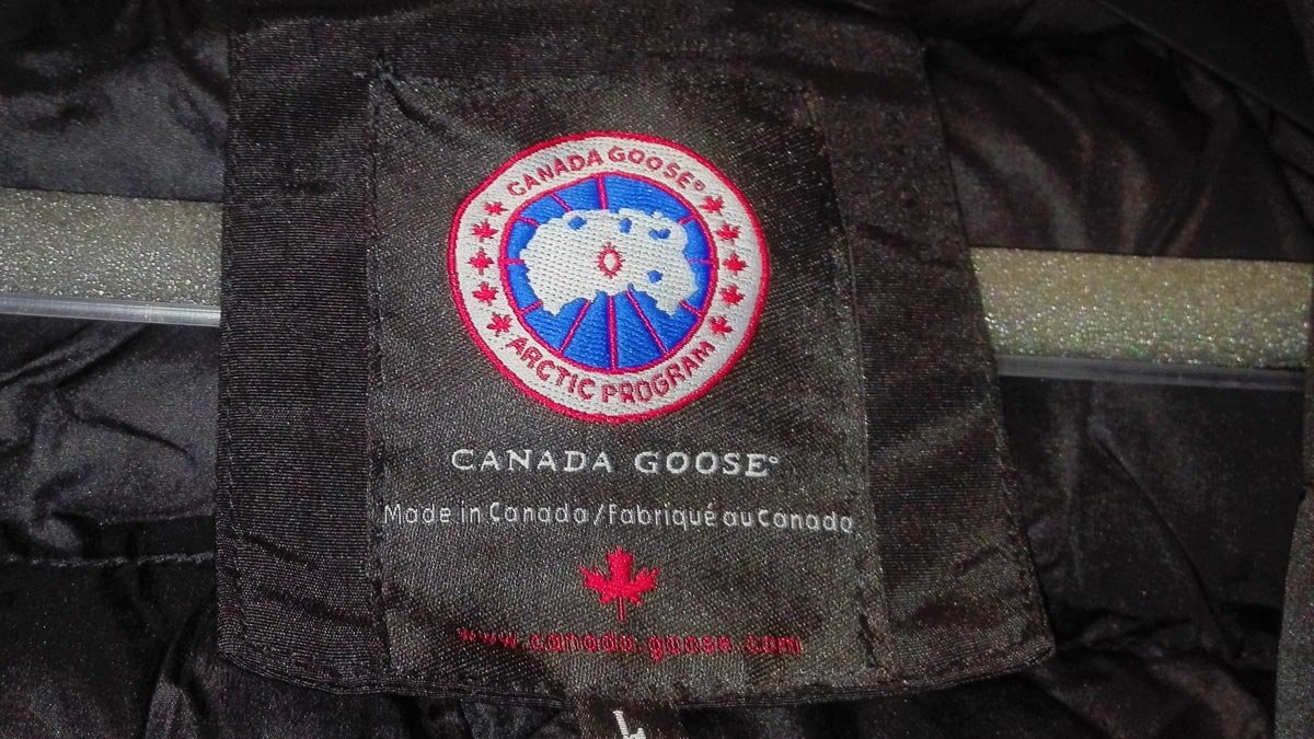 This is one of the fake Canada Goose jackets sold in Finland learn how