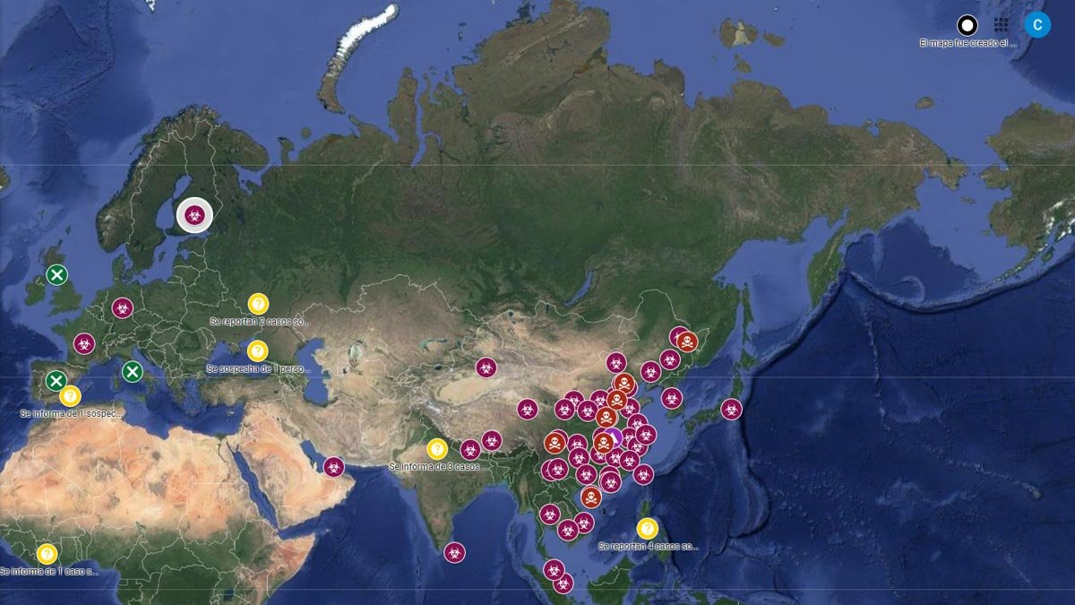 Coronavirus-map-Google