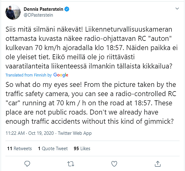 Dennis-Paterstein-tweet-police-electric-radio-control-car