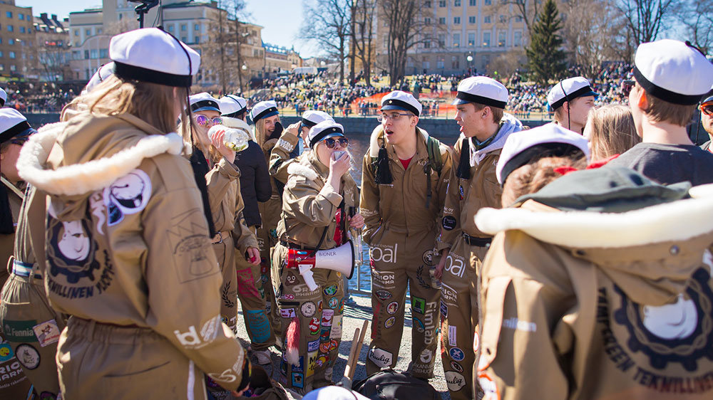 Vappu, a unique holiday that Finns celebrate hard