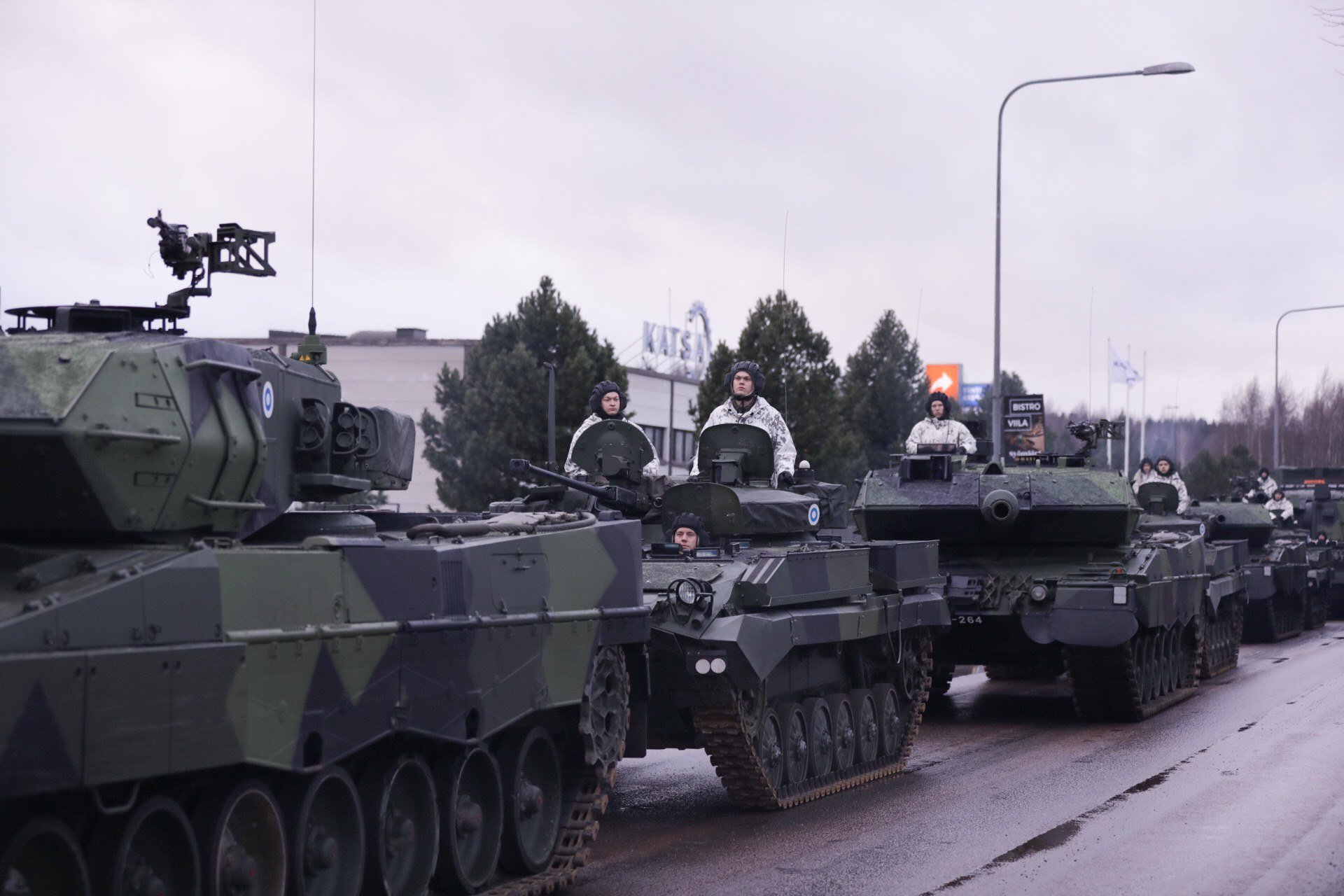 Tampere hosts the military parade of Independence Day