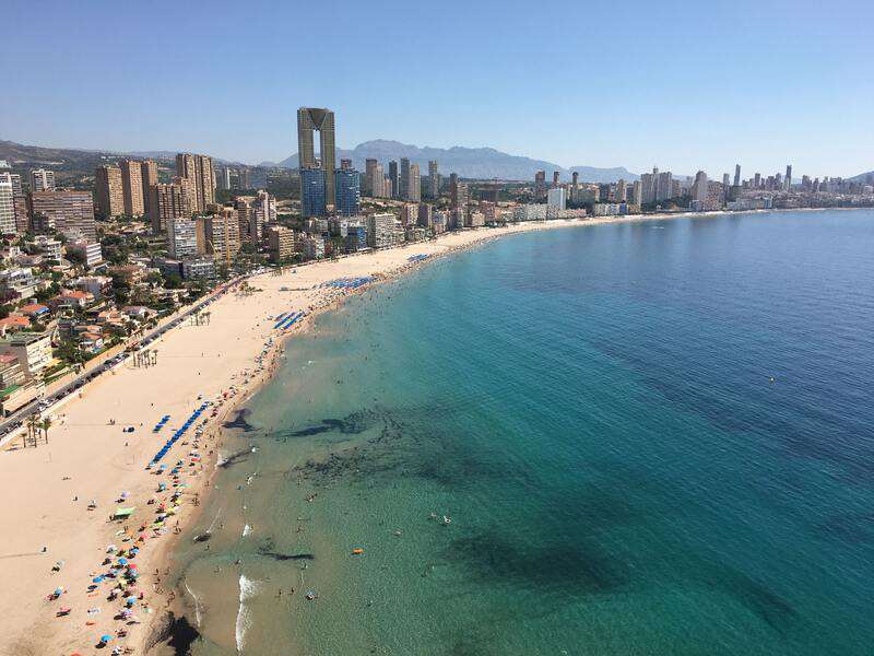 A general view of Benidorm. Photo: Unsplash.