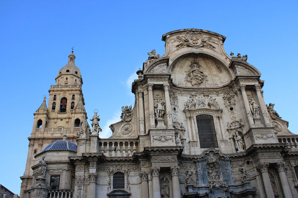 A general view of the Murcia cathedral. Photo: Pixabay.